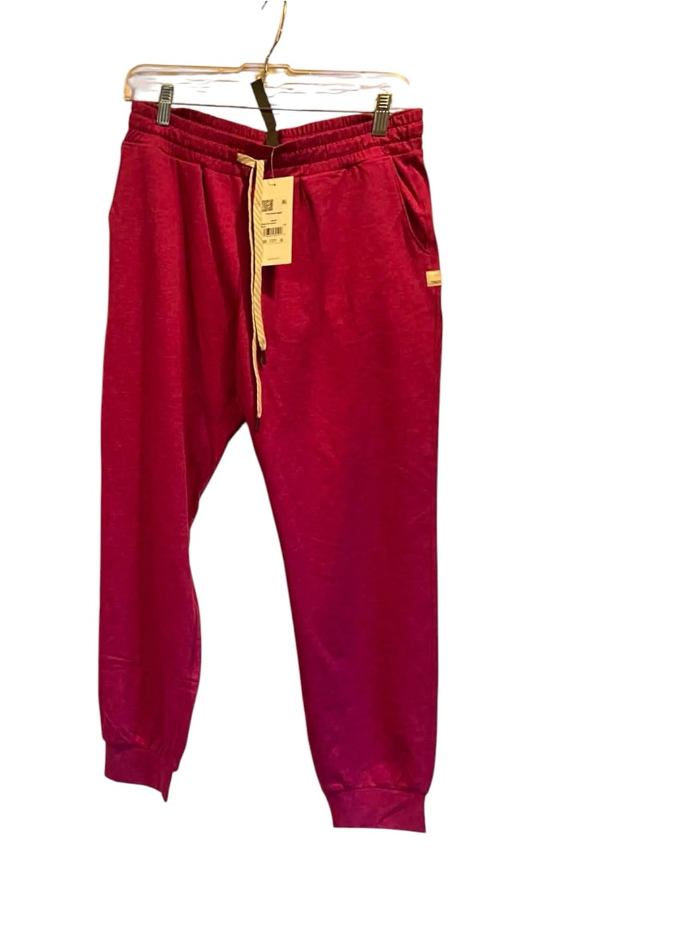 NWT Vuori Day Dream Crew/Performance Jogger Set DRANGONFRUIT HEATHER Size Medium - Picture 3 of 5